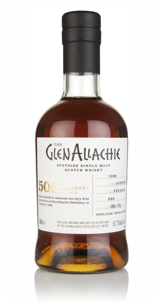 GlenAllachie 28 Year Old 1989 (cask 986) - 50th Anniversary Bottling 50cl product image