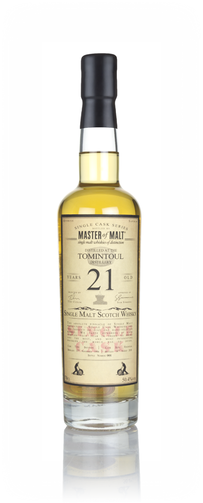 Tomintoul 21 Year Old 1996 - Single Cask (Master of Malt) 70cl product image