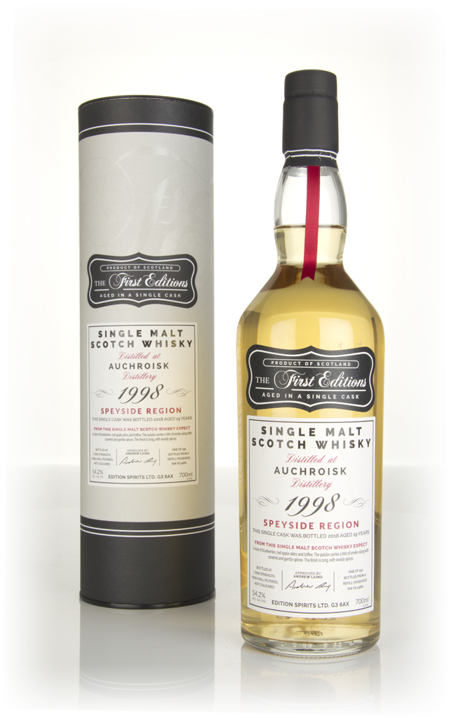 Auchroisk 19 Year Old 1998 (cask 14661) - The First Editions (Hunter Laing) 70cl product image