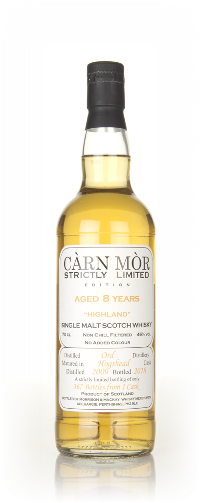 Glen Ord 8 Year Old 2009 - Strictly Limited (Càrn Mòr) 70cl product image