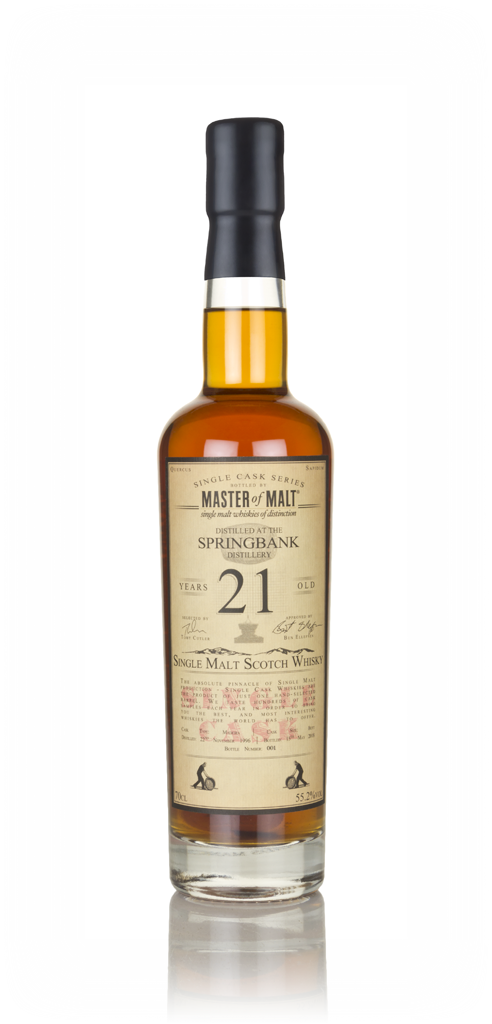 Springbank 21 Year Old 1996 - Single Cask (Master of Malt) 70cl product image