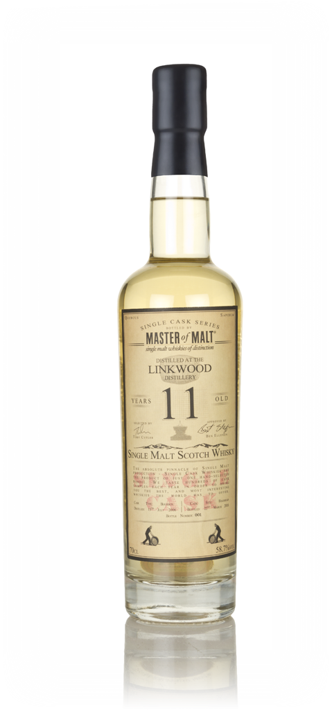 Linkwood 11 Year Old 2006 (58.7%) - Single Cask (Master of Malt) 70cl product image