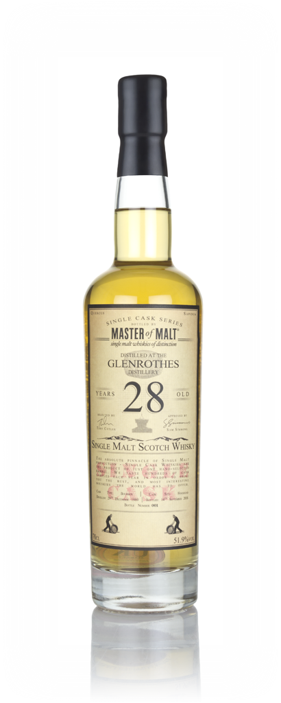 Glenrothes 28 Year Old 1989 - Single Cask (Master of Malt) 70cl product image