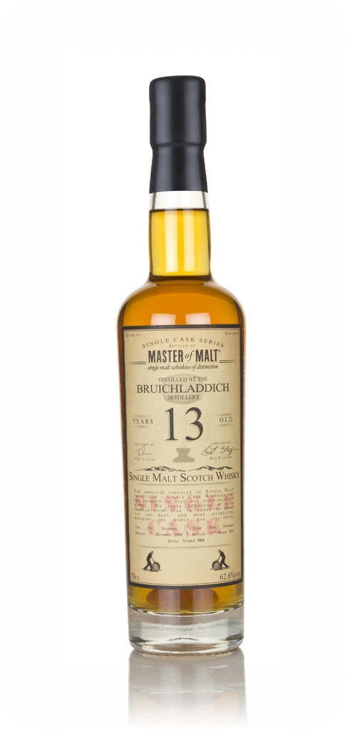 Bruichladdich 13 Year Old 2004 - Single Cask (Master of Malt) 70cl product image