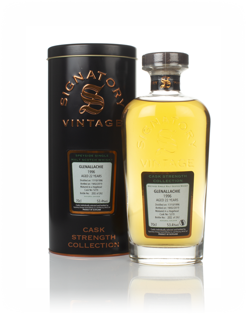 Glenallachie 22 Year Old 1996 (cask 5270) - Cask Strength Collection (Signatory) 70cl product image