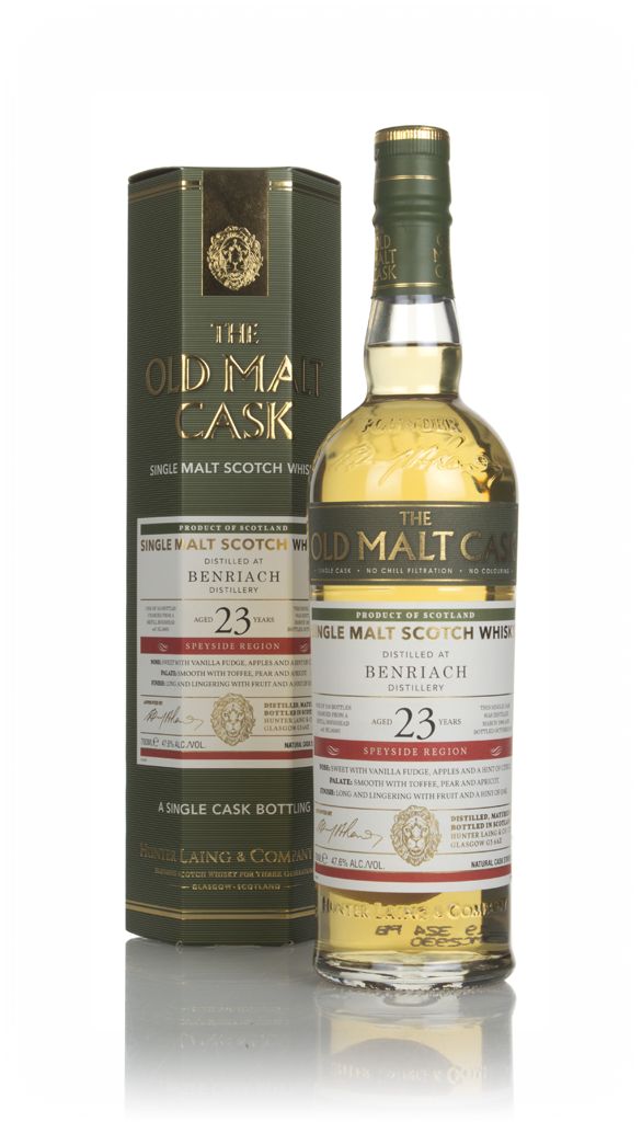Benriach 23 Year Old 1996 (cask 16005) - Old Malt Cask (Hunter Laing) 70cl product image