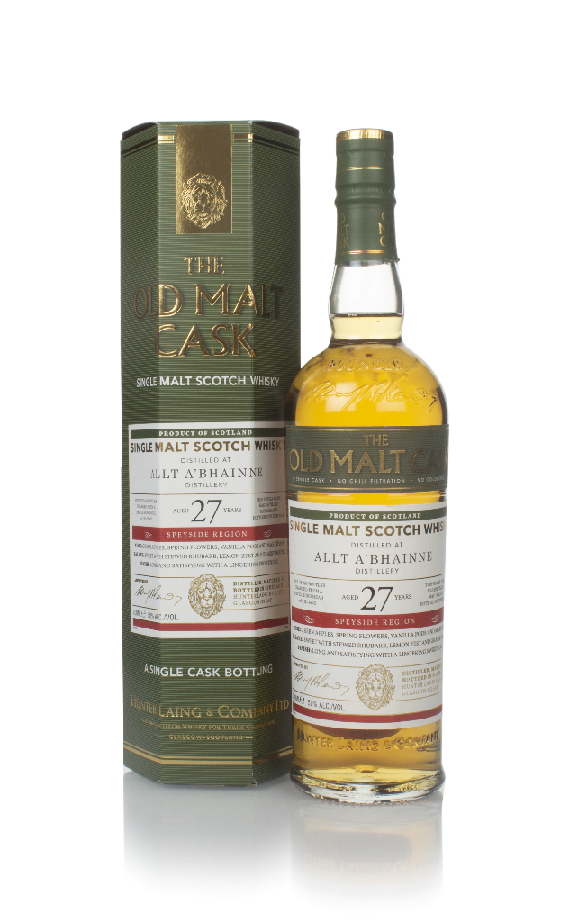 Allt-á-Bhainne 27 Year Old 1992 (cask 16942) - Old Malt Cask (Hunter Laing) 70cl product image