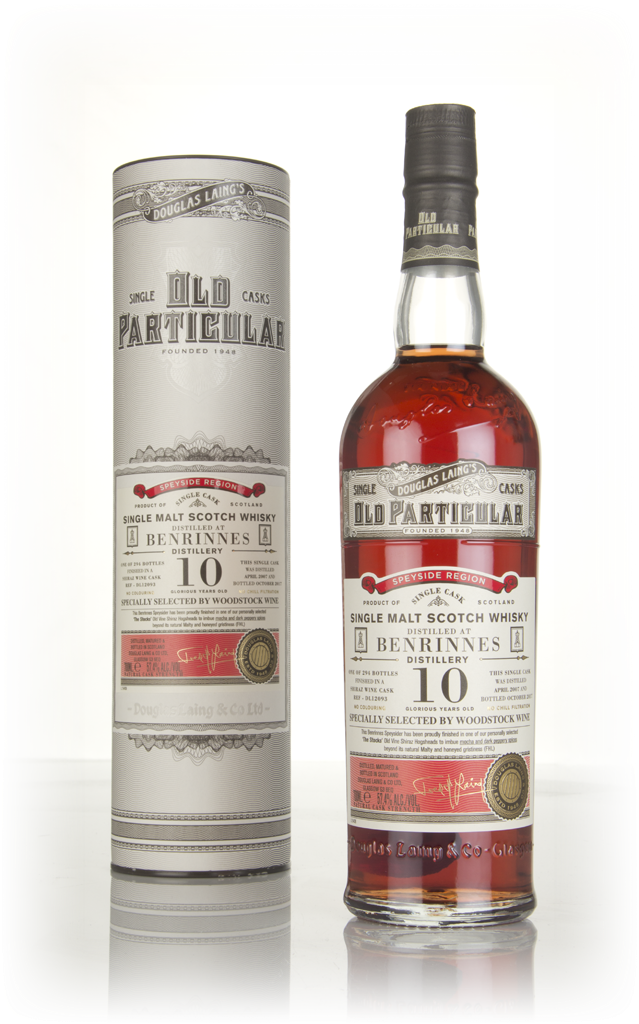 Benrinnes 10 Year Old 2007 (cask 12093) - Old Particular (Douglas Laing) 70cl product image