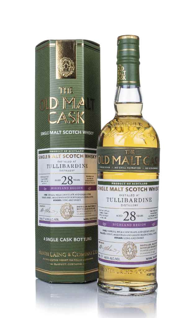 Tullibardine 28 Year Old 1991 (cask 16100) - Old Malt Cask (Hunter Laing) 70cl product image