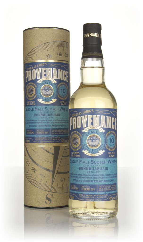 Bunnahabhain 10 Year Old 2007 (cask 11420) - Provenance Coastal Collection (Douglas Laing) 70cl product image