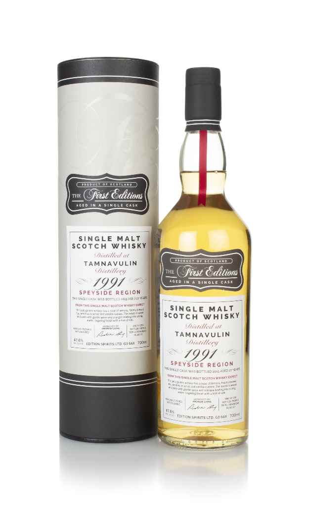 Tamnavulin 27 Year Old 1991 (cask 16117) - The First Editions (Hunter Laing) 70cl product image