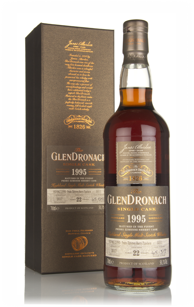 The GlenDronach 22 Year Old 1995 (cask 3311) 70cl product image