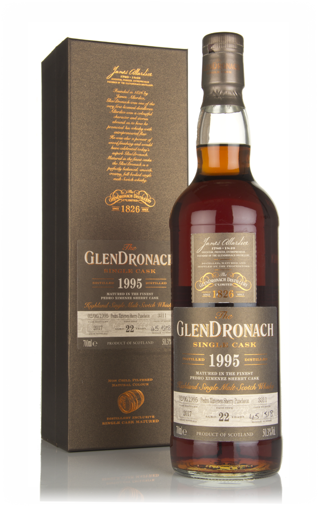 The GlenDronach 22 Year Old 1995 (cask 3311) 70cl product image