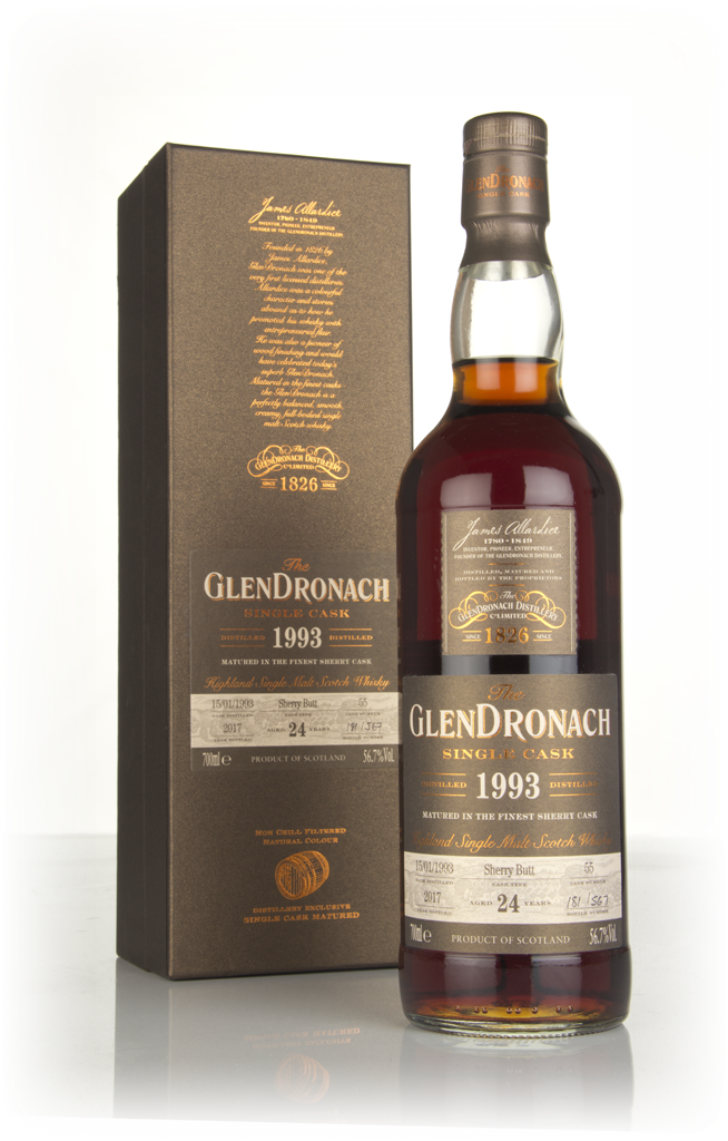 The GlenDronach 24 Year Old 1993 (cask 55) 70cl product image