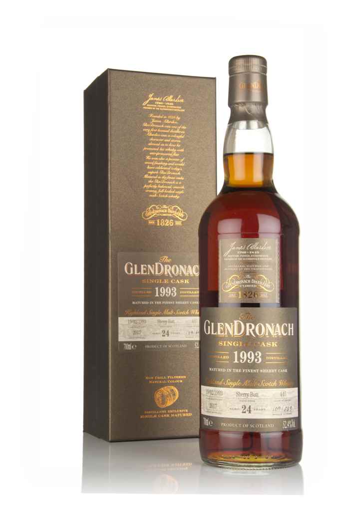 The GlenDronach 24 Year Old 1993 (cask 445) 70cl product image