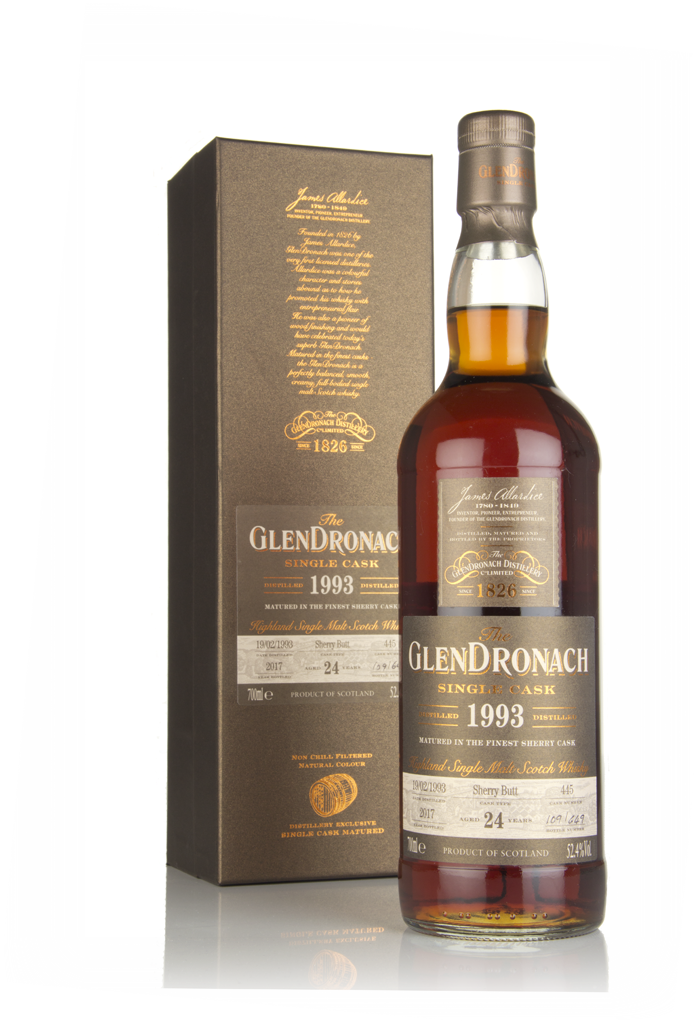 The GlenDronach 24 Year Old 1993 (cask 445) 70cl product image