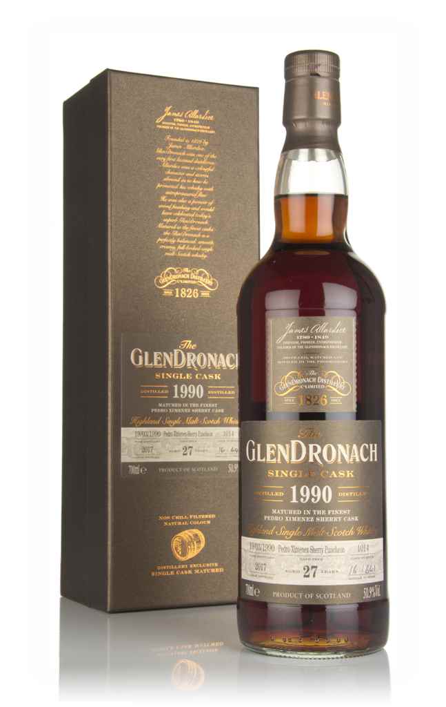 The GlenDronach 27 Year Old 1990 (cask 1014) 70cl product image