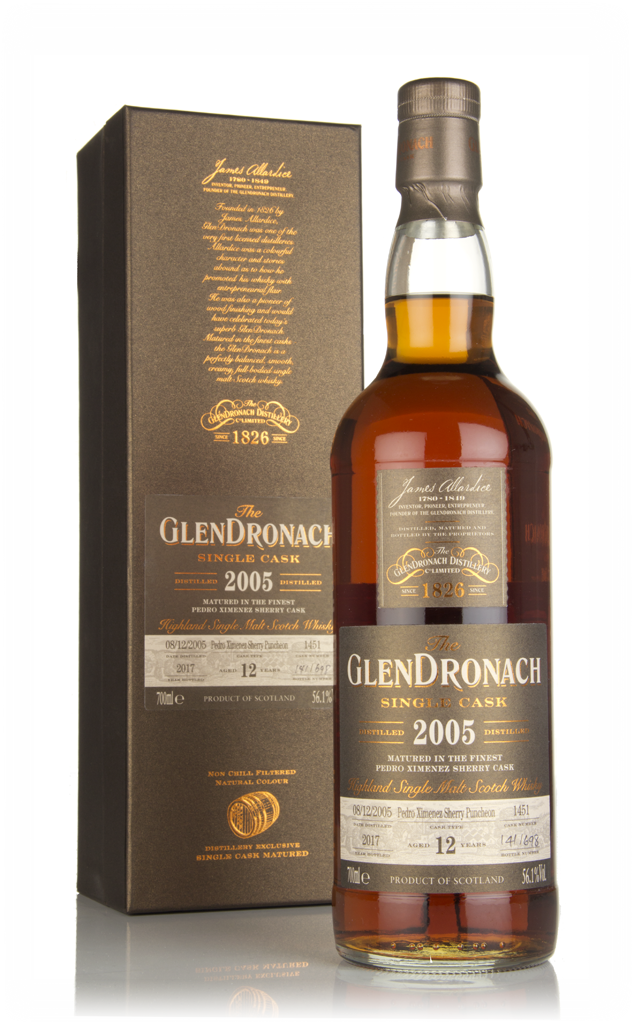 The GlenDronach 12 Year Old 2005 (cask 1451) 70cl product image