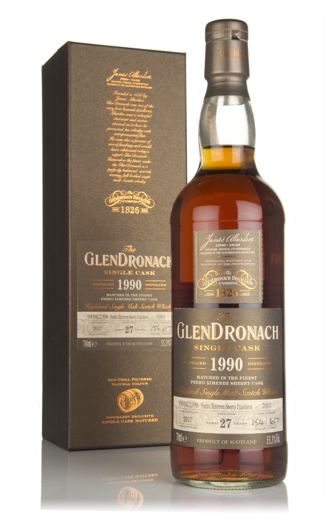 The GlenDronach 27 Year Old 1990 (cask 7003) 70cl product image