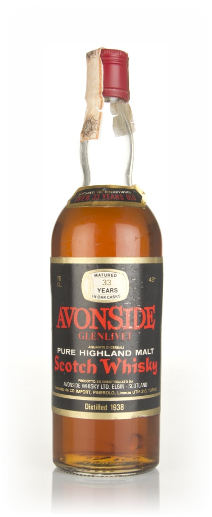 Avonside-Glenlivet 33 Year Old 1938 75cl product image