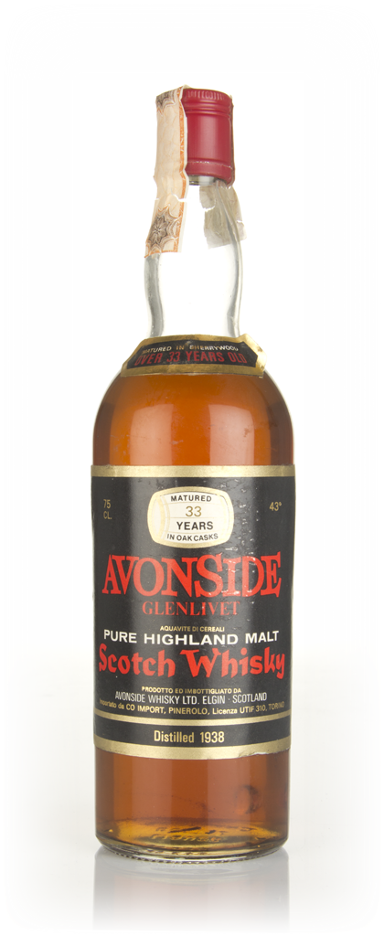 Avonside-Glenlivet 33 Year Old 1938 75cl product image