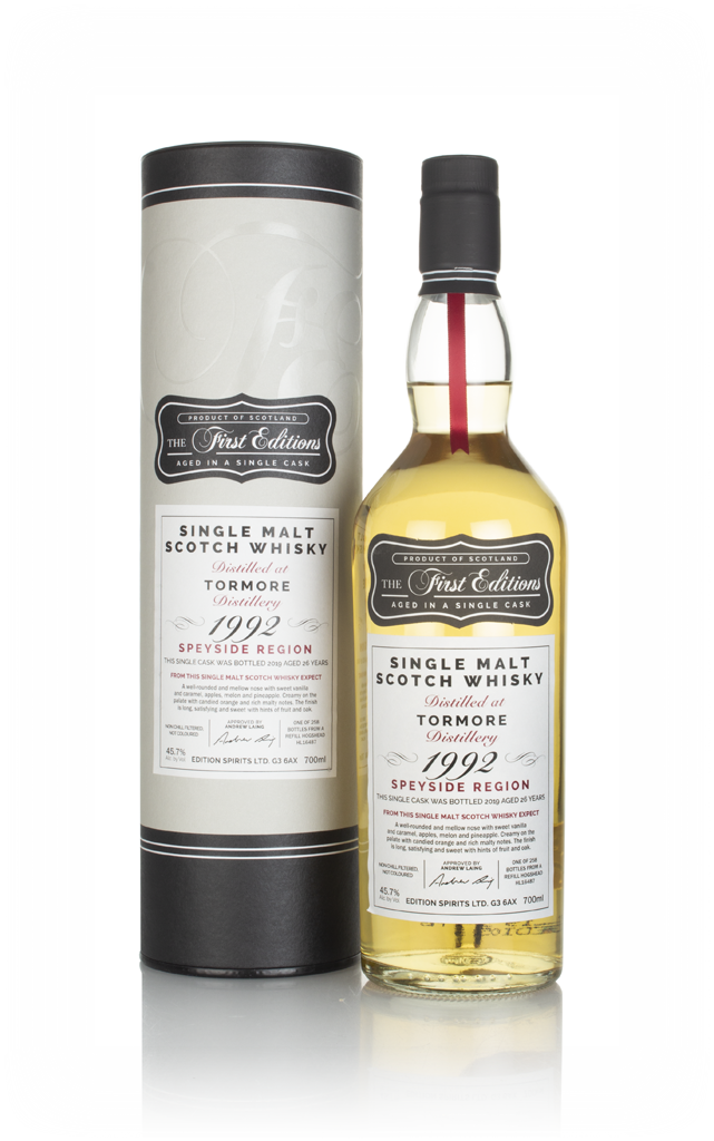 Tormore  26 Year Old 1992 (cask 16487) - The First Editions (Hunter Laing) 70cl product image