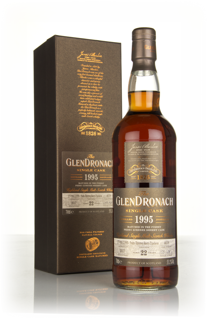 The GlenDronach 22 Year Old 1995 (cask 4038) 70cl product image