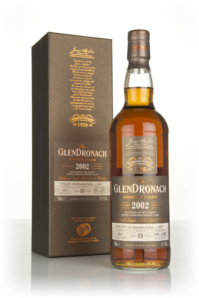 The GlenDronach 15 Year Old 2002 (cask 4648) 70cl product image