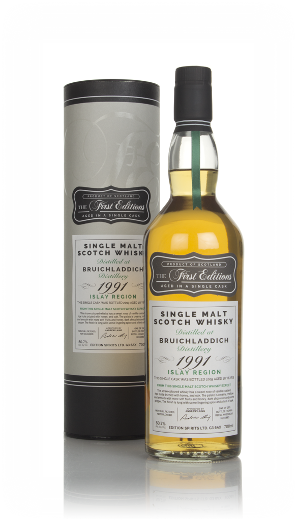 Bruichladdich 28 Year Old 1991 (cask 16883) - The First Editions (Hunter Laing) 70cl product image