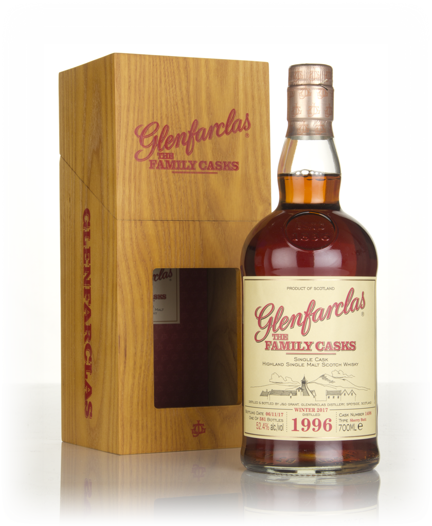 Glenfarclas 1996 (cask 1498) Family Cask Winter 2017 Release 70cl product image
