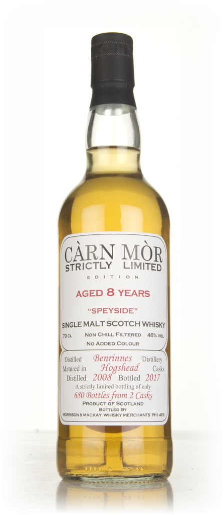 Benrinnes 8 Year Old 2008 - Strictly Limited (Càrn Mòr) 70cl product image