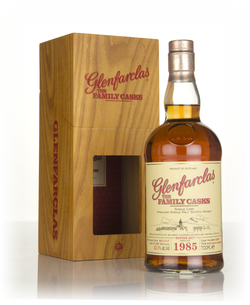 Glenfarclas 1985 (cask 2594) Family Cask Winter 2017 Release 70cl product image