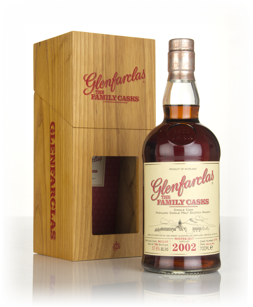 Glenfarclas 2002 (cask 3770) Family Cask Winter 2017 Release 70cl product image
