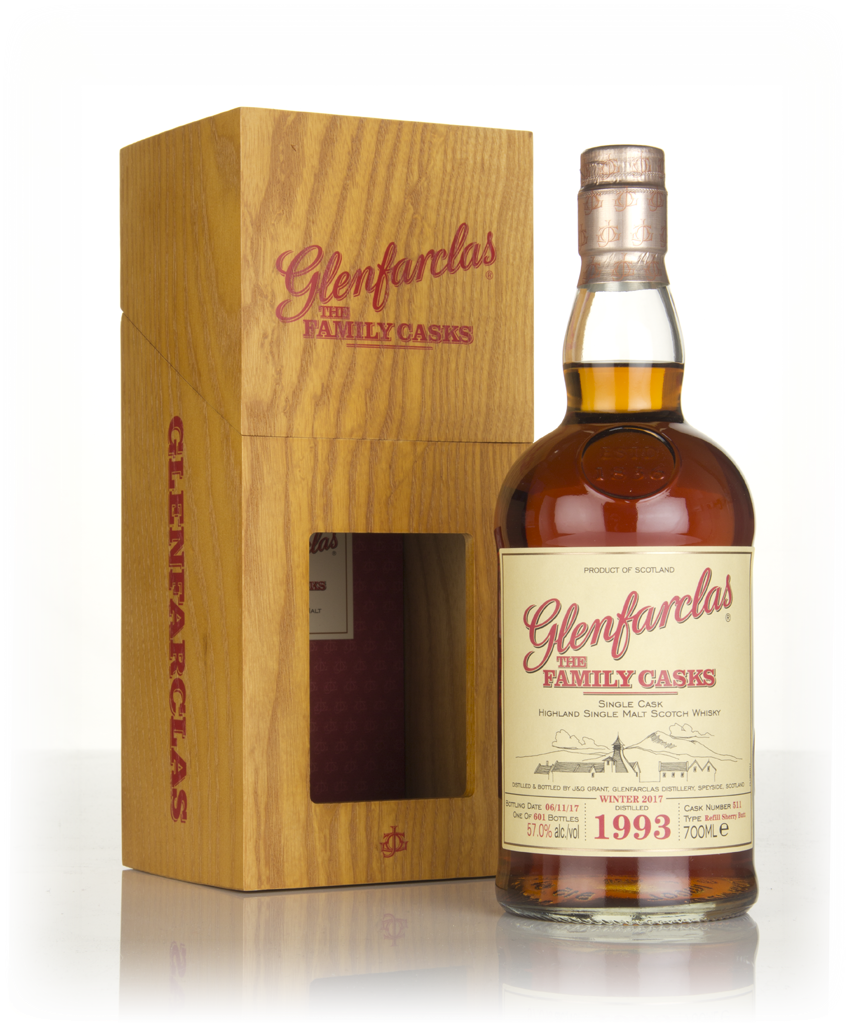Glenfarclas 1993 (cask 511) Family Cask Winter 2017 Release 70cl product image