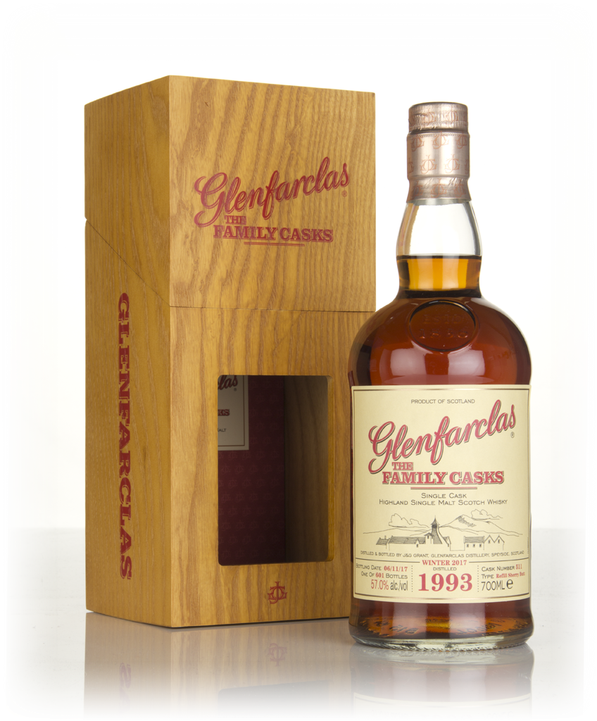 Glenfarclas 1993 (cask 511) Family Cask Winter 2017 Release 70cl product image