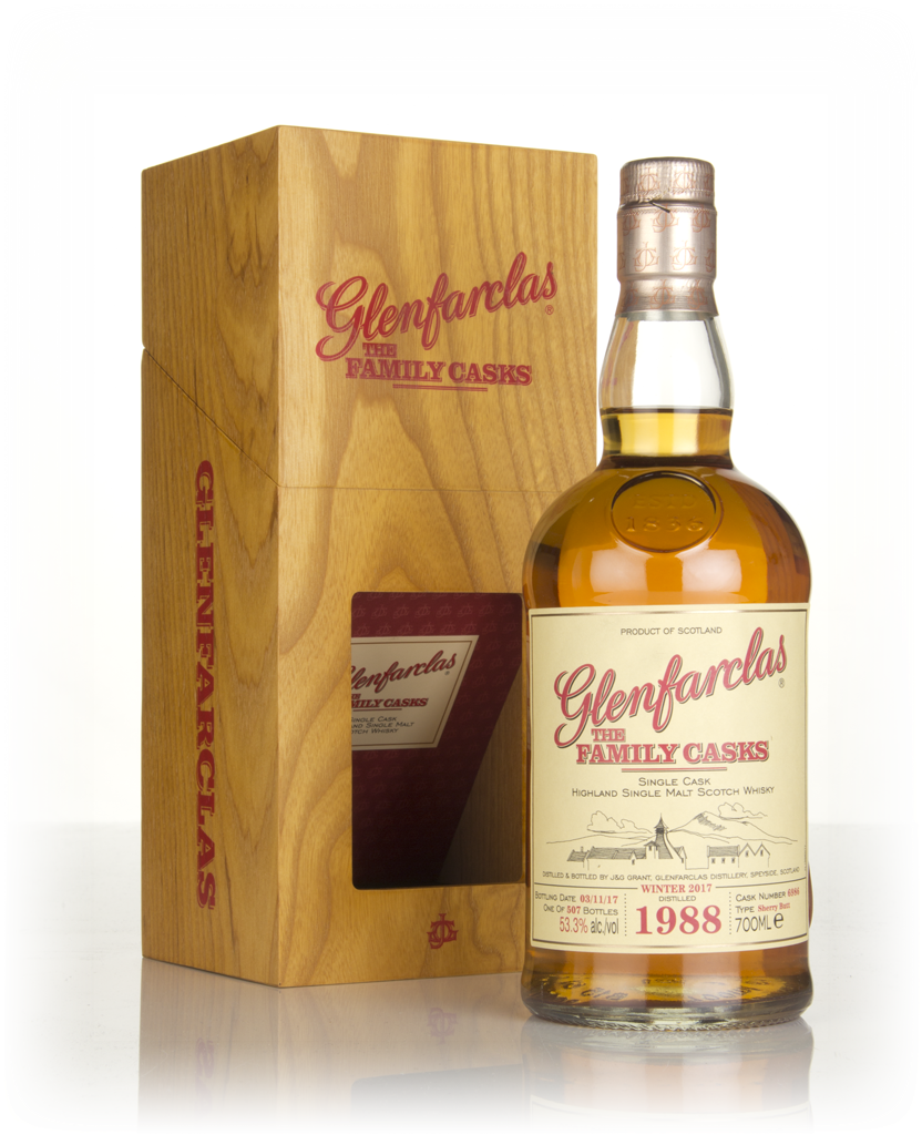 Glenfarclas 1988 (cask 6986) Family Cask Winter 2017 Release 70cl product image