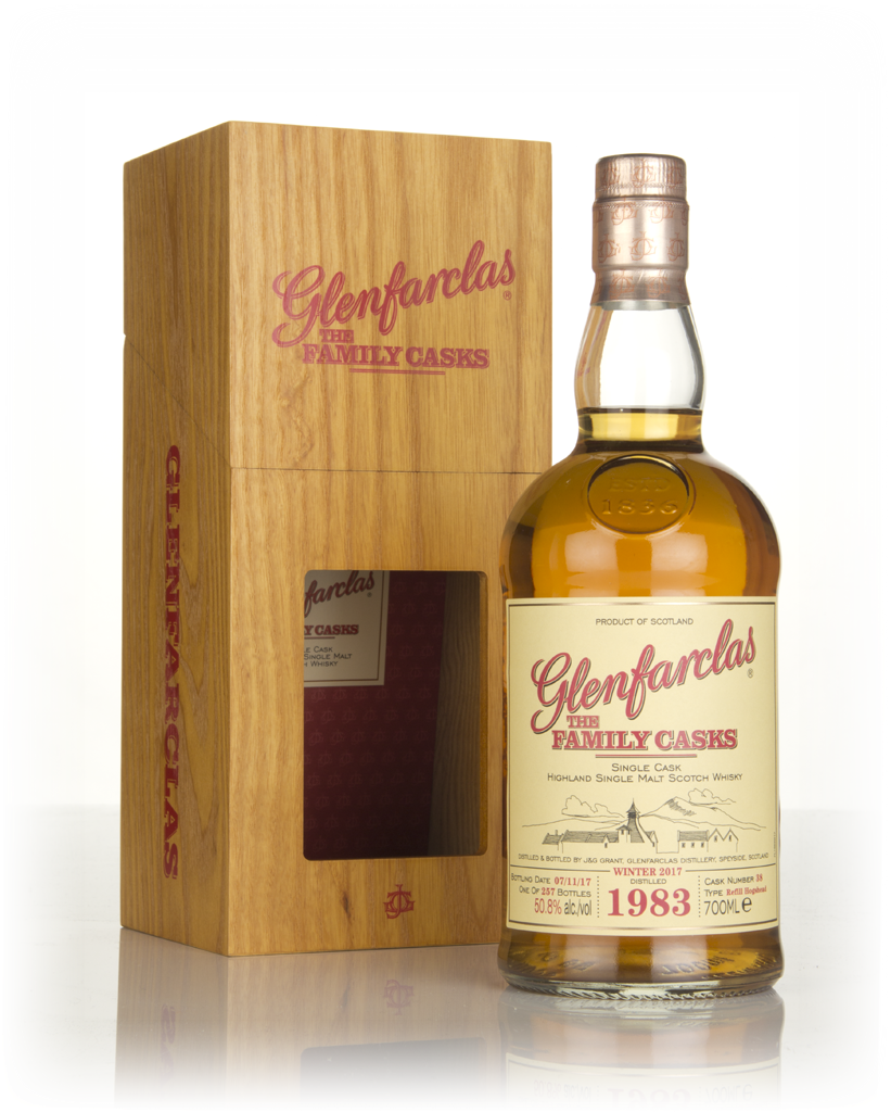 Glenfarclas 1983 (cask 38) Family Cask Winter 2017 Release 70cl product image