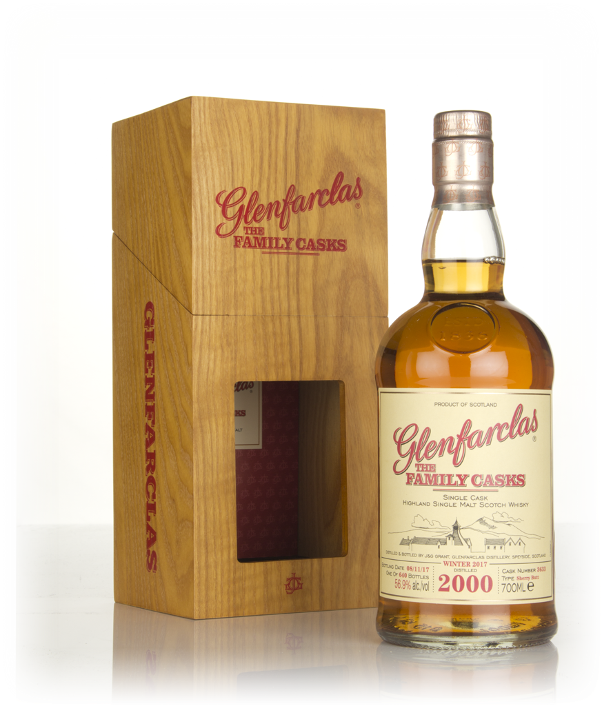 Glenfarclas 2000 (cask 3633) Family Cask Winter 2017 Release 70cl product image