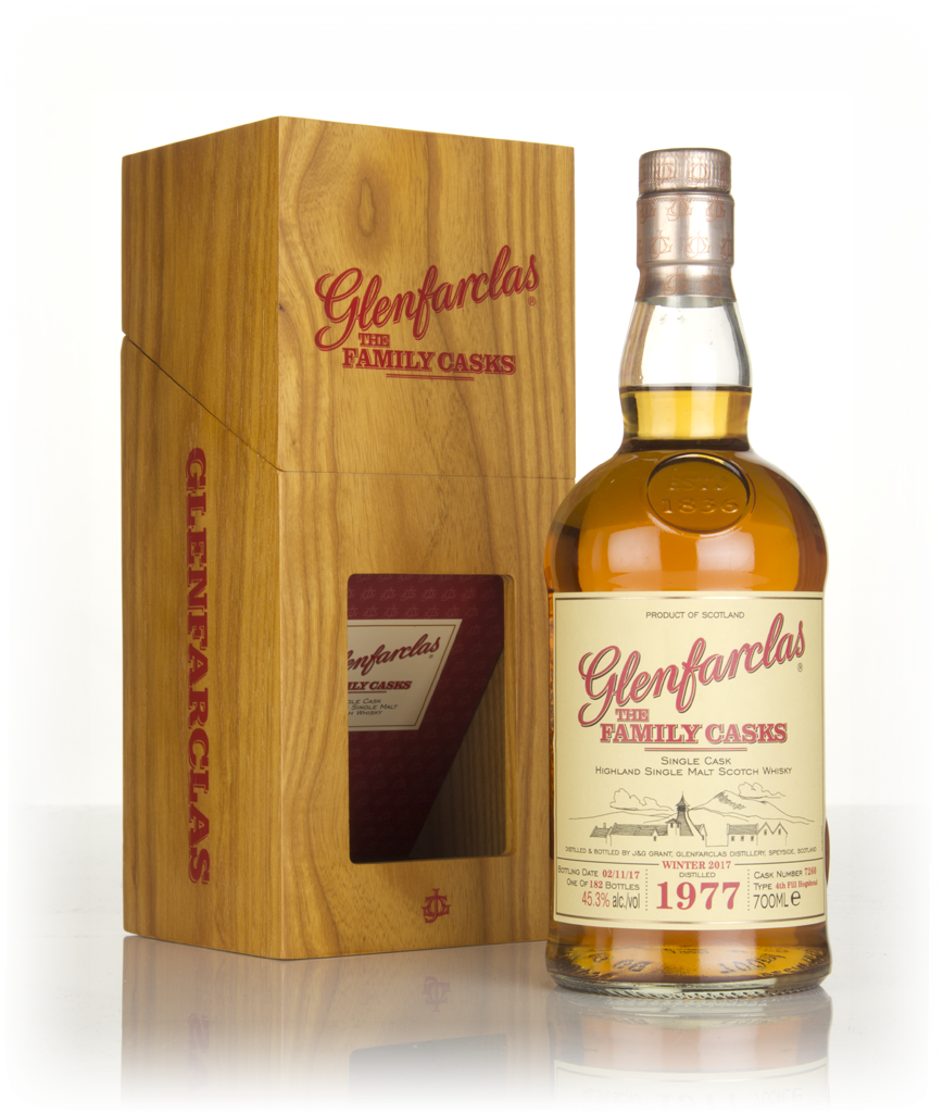 Glenfarclas 1977 (cask 7260) Family Cask Winter 2017 Release 70cl product image