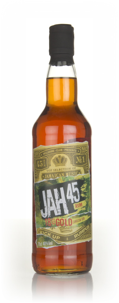 Jah45 Gold Rum 70cl product image