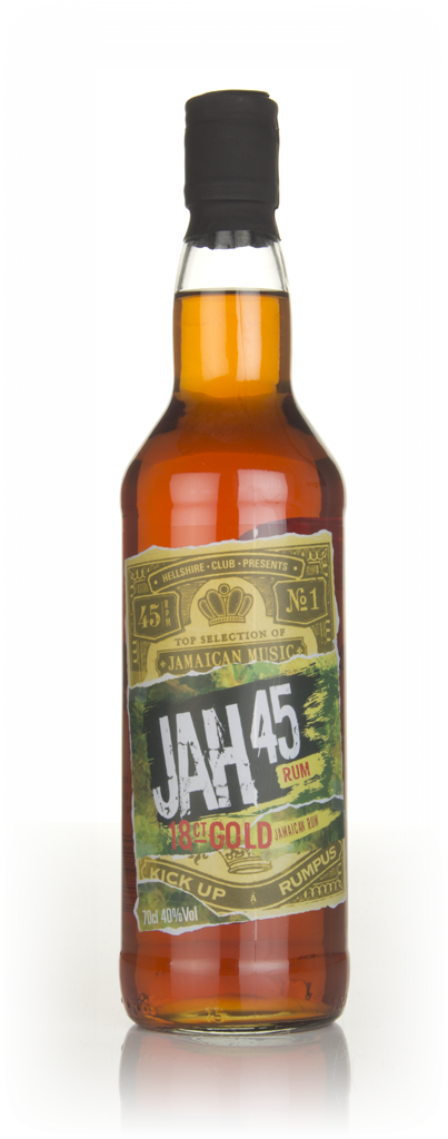 Jah45 Gold Rum 70cl product image
