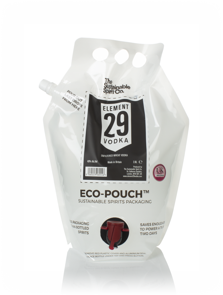 Element 29 Vodka Eco-Pouch (The Sustainable Spirit Co.) 280cl product image