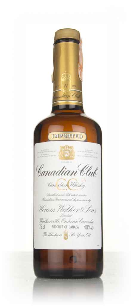 Canadian Club 6 Year Old Whisky (75cl) - 1980s product image