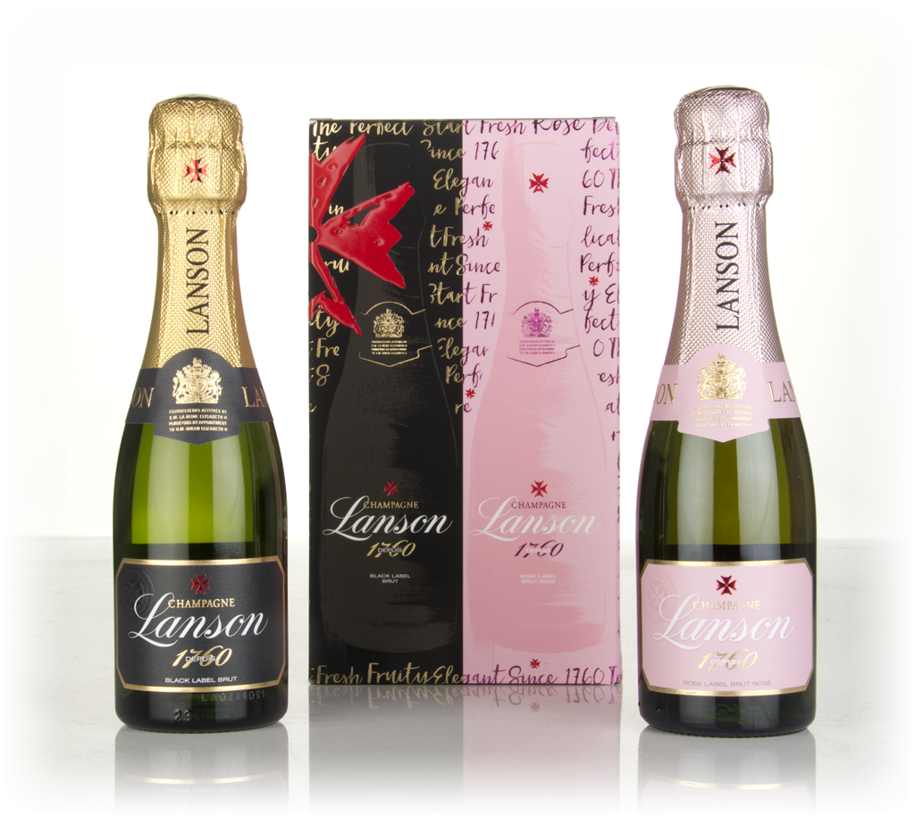 Lanson Black & Rosé Twinset (2 x 20cl) 40cl product image