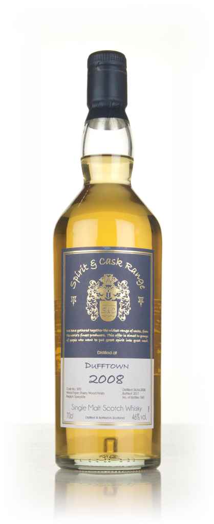 Dufftown 2008 (bottled 2017) (cask 870) - Spirit & Cask Range 70cl product image