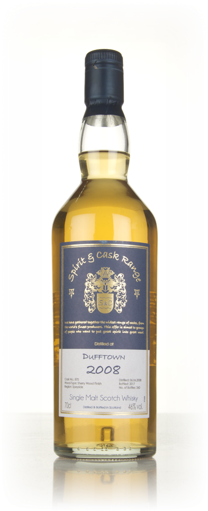 Dufftown 2008 (bottled 2017) (cask 870) - Spirit & Cask Range 70cl product image