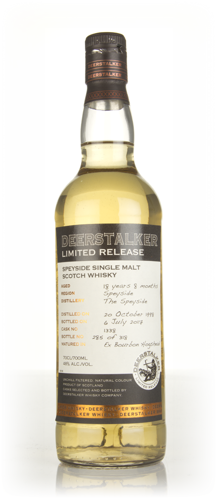 Speyside 18 Year Old 1998 (cask 1338) - Deerstalker Limited Release 70cl product image