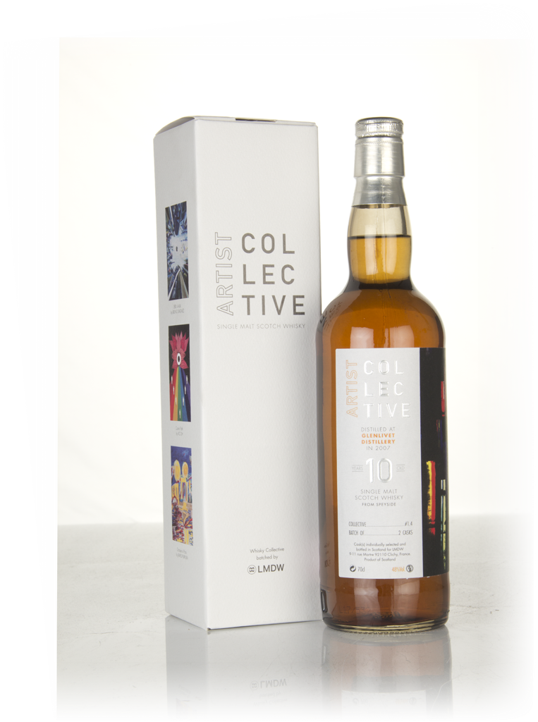 Glenlivet 10 Year Old 2007 - Artist Collective (La Maison du Whisky) 70cl product image