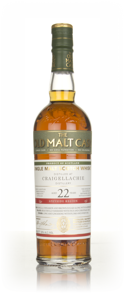 Craigellachie 22 Year Old 1995 (cask 14405) - Old Malt Cask (Hunter Laing) 70cl product image