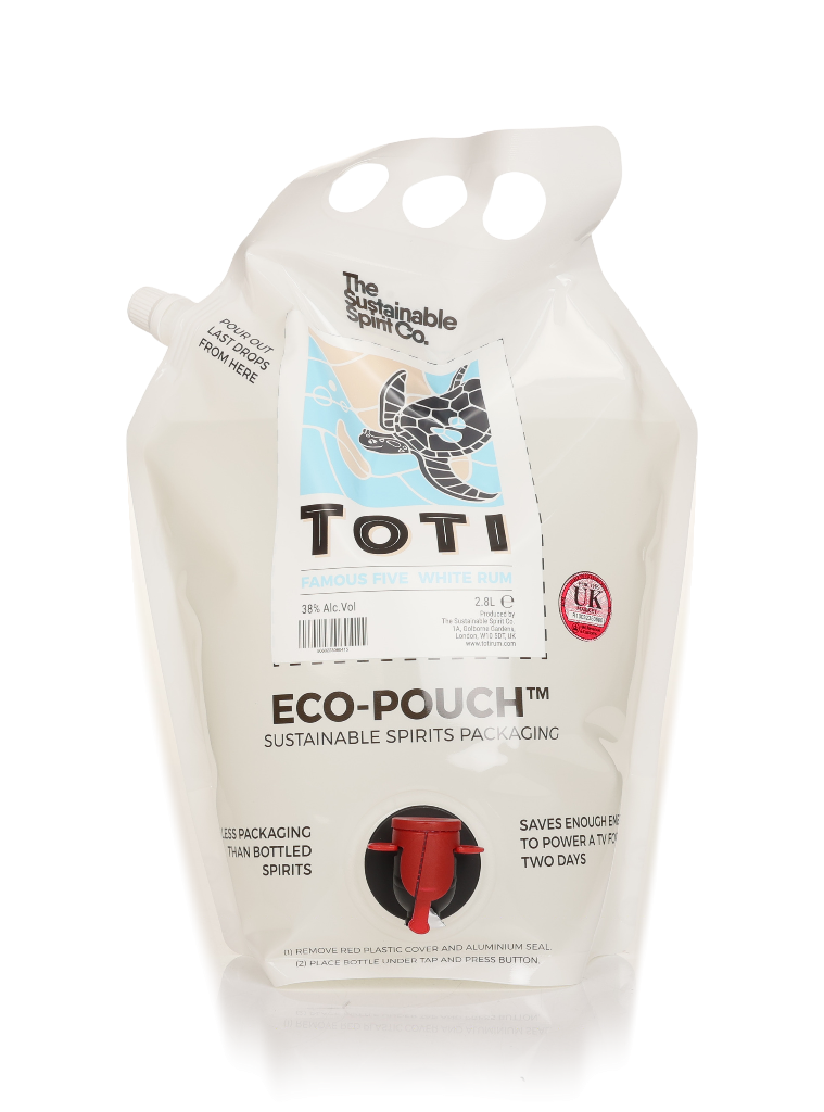 Toti White Rum Eco-Pouch (The Sustainable Spirit Co.) 280cl product image
